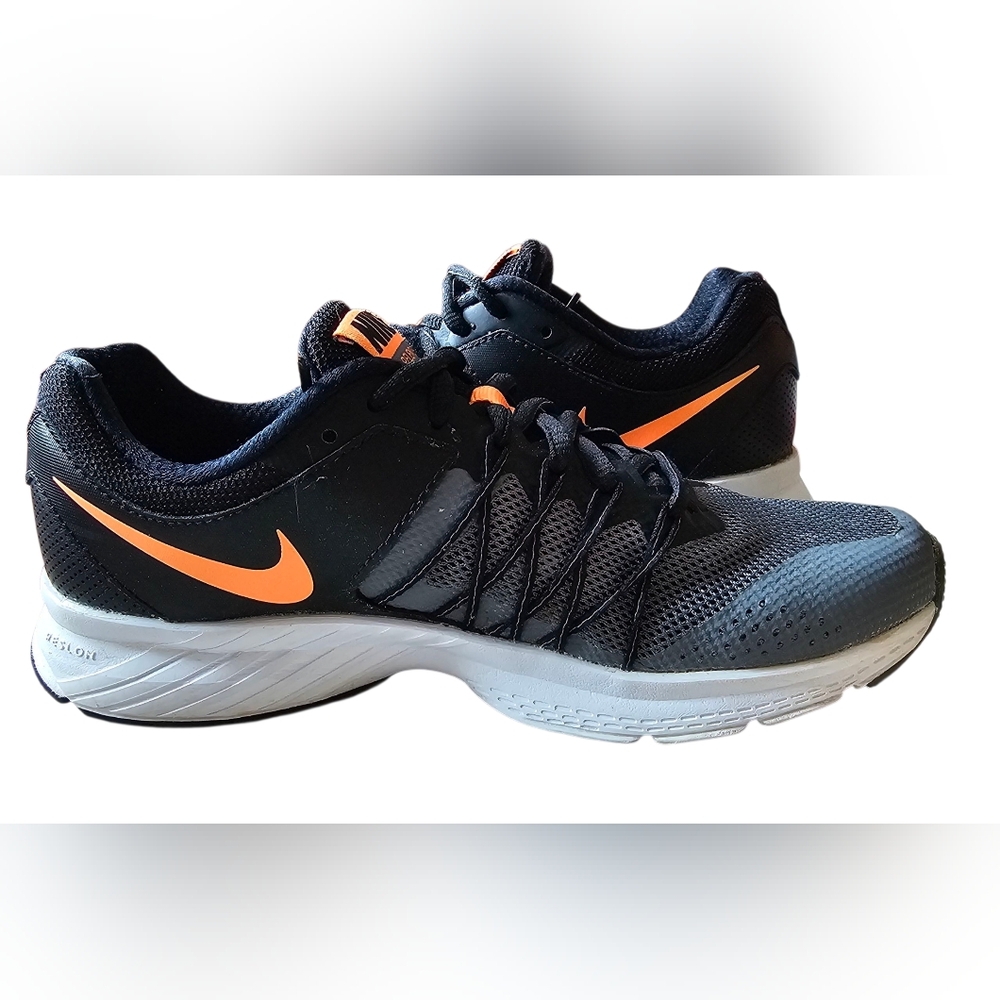 Nike AirRelentless 6 Women's Black and Orange Running Shoes Size 6